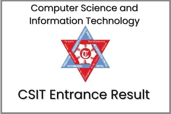 csit entrance result